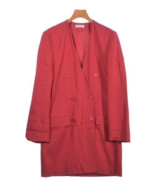 BALENCIAGA バレンシアガ ジャケット 赤 36(XS位) 2008825E0029