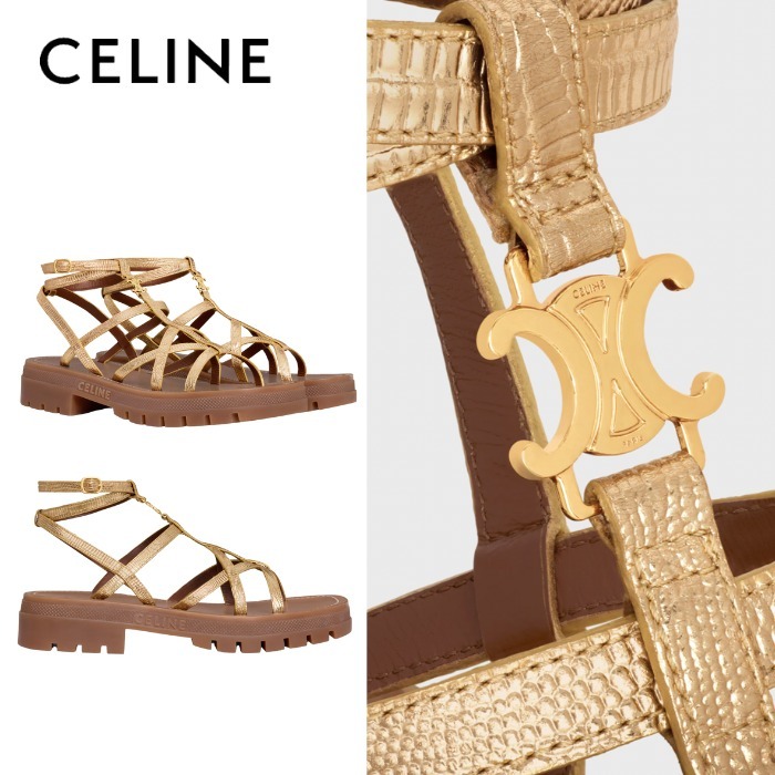 【CELINE】高級感◎海外限定クレア トリオンフサンダル