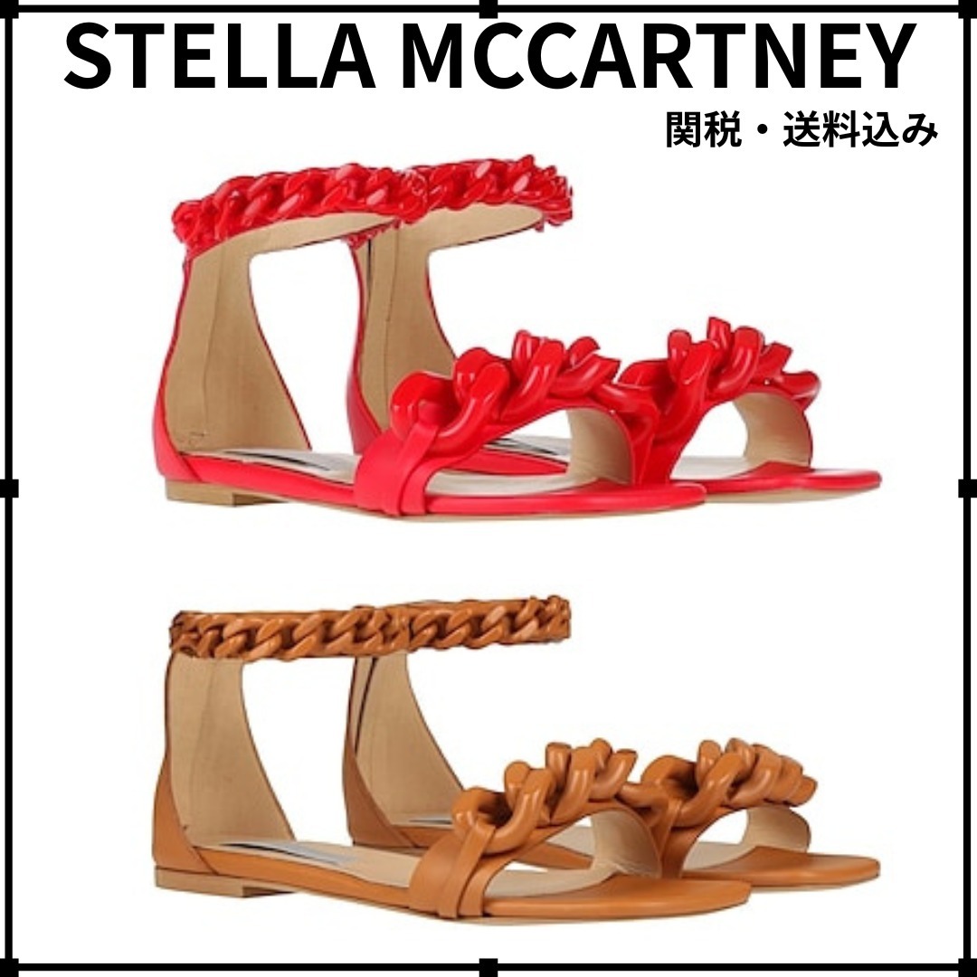関税*送料込★STELLA MCCARTNEY★アンクルストラップ付サンダル