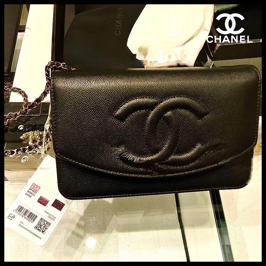 【大人気♡復刻CCロゴ】CHANEL チェーンウォレット
