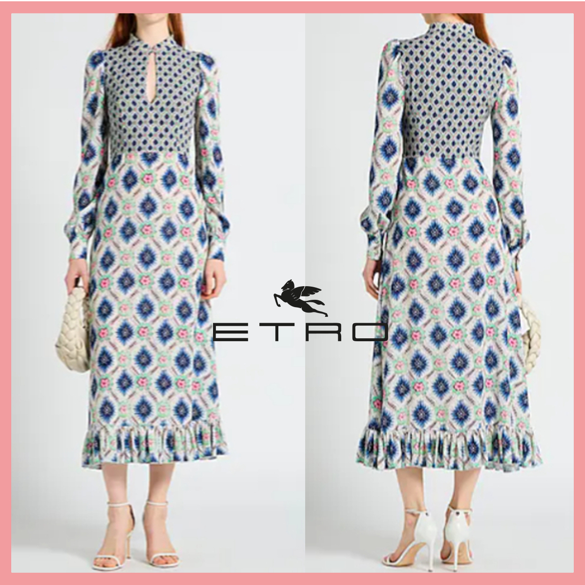 ♡送料関税込♡ETRO ひざ丈ドレス/ワンピース
