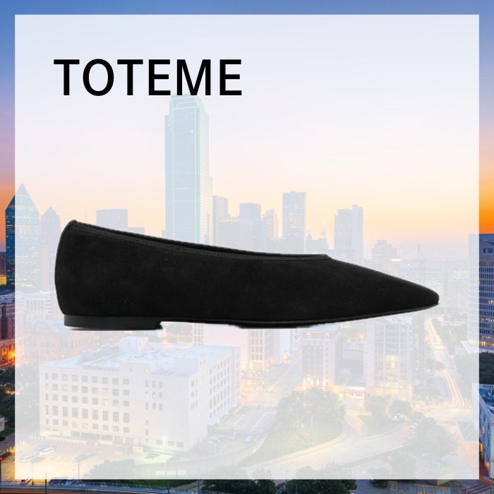 フラットシューズ TOTEME 252WAS0218LE0012001