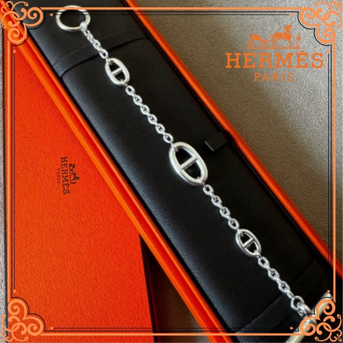 大人の手元に品格【HERMES】ファランドール ブレスレット♪