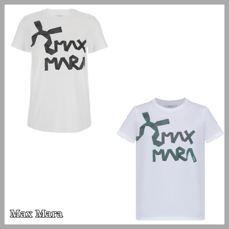 【Max Mara】カルチョ クルーネック Tシャツ 関税・送料込み