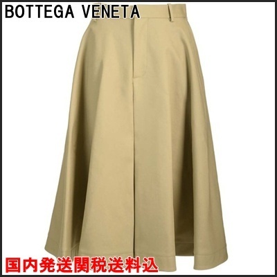 国内発 BOTTEGA VENETA コンパクトコットン Aラインスカート