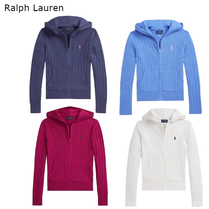 【Ralph Lauren】大人も着れるサイズ★フルジップフーディー