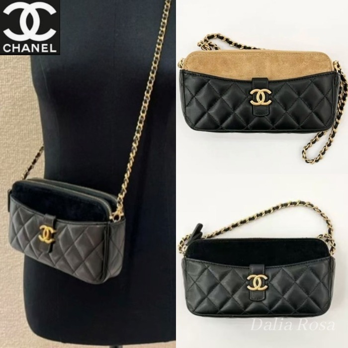 おしゃれに持ち歩く♡大人可愛い【CHANEL】フォンホルダー