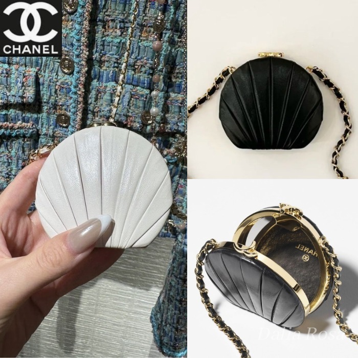 艶めく♡華やぎミニフォルム【CHANEL】チェーンクラッチ