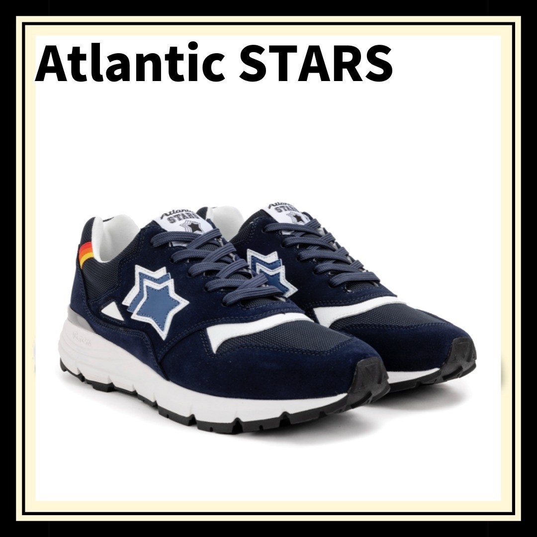 関送込 〈Atlantic STARS〉ポラリス ライト ダーク スニーカー