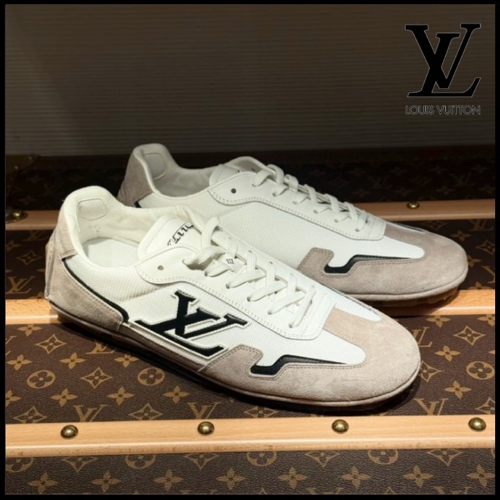 【スエード×メッシュ☆】 Louis Vuitton LVラリースニーカー