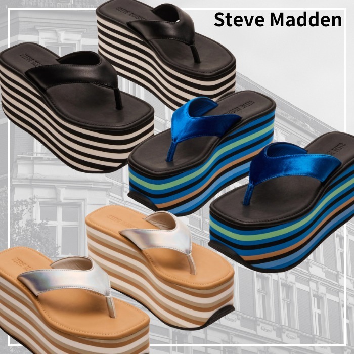 先進的◎個性派◎★Steve Madden★セヴィーヤ マルチ サンダル