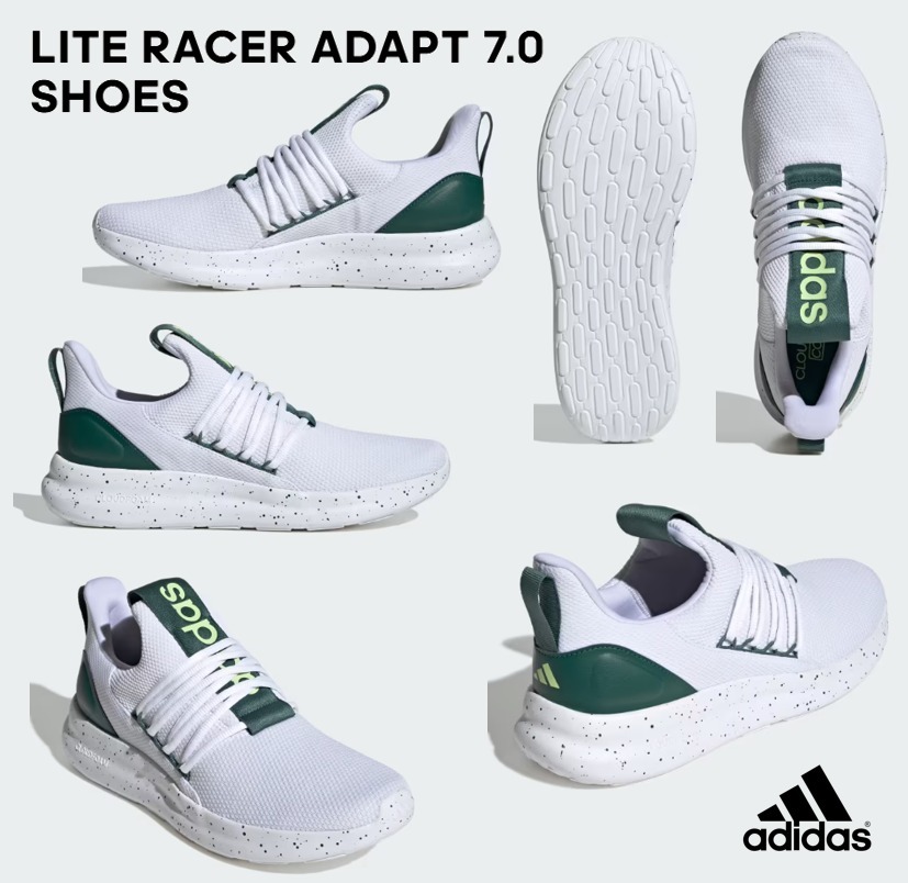 最新！スリッポン！アディダス☆Lite Racer Adapt 7.0 Shoes