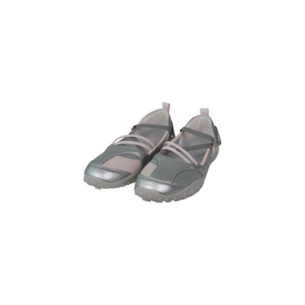 ◆ojos◆ Strap Embossed Toe Shoes Silver 23SS-SH01-SV