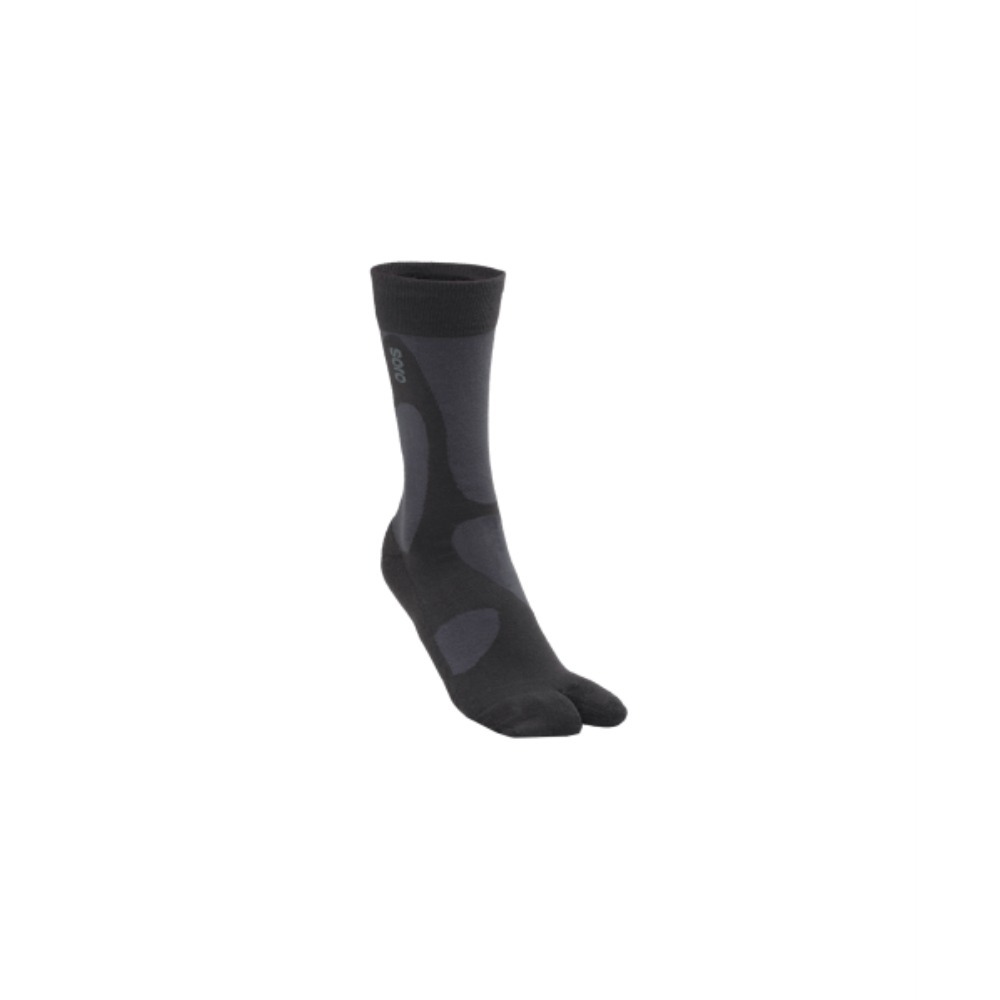 ◆ojos◆ Geometry Tabi Socks Charcoal 23MW-AC05-CC