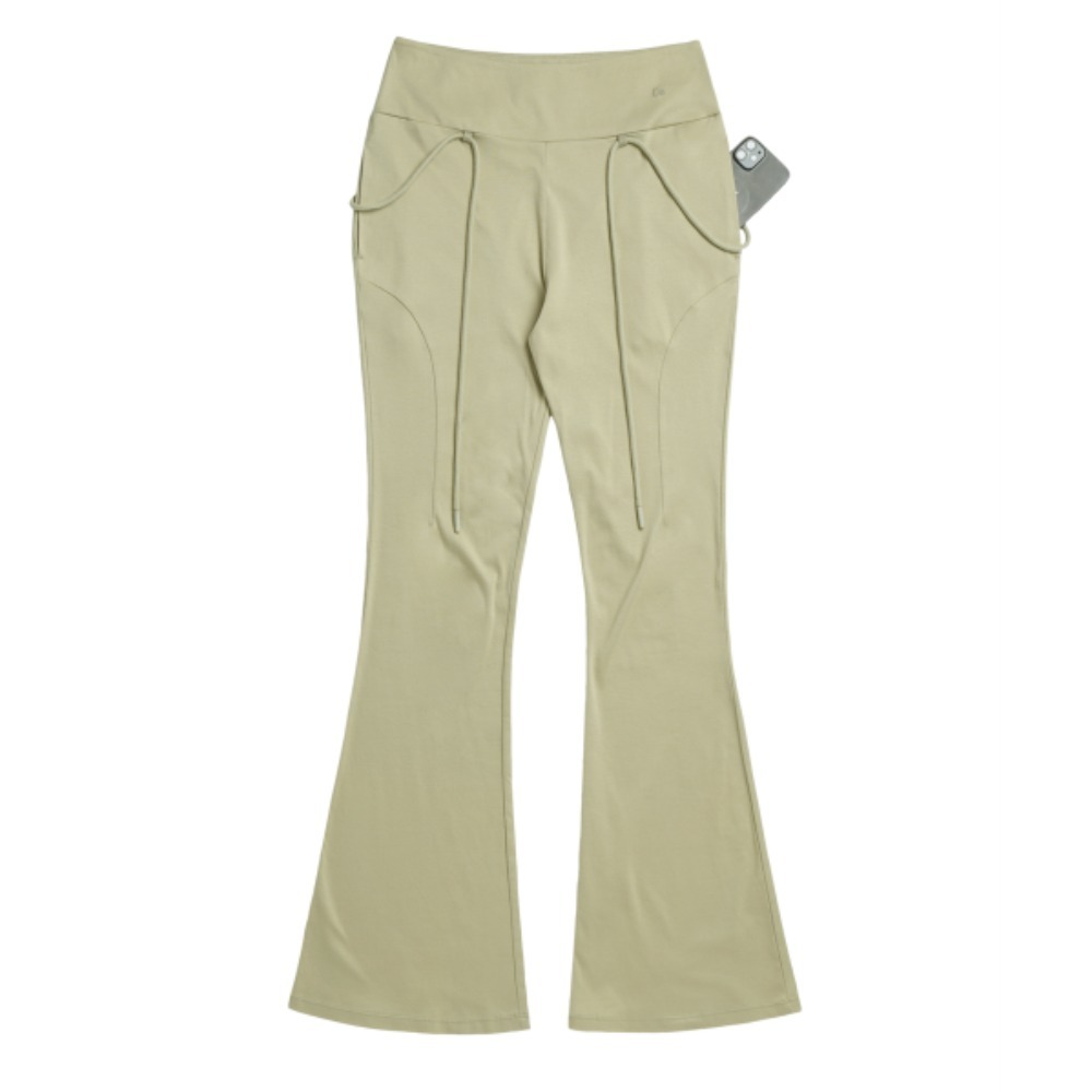 ◆ojos◆ ie Fluid Bootcut Pant 01 Khaki 24HSi:e-PT01-KK