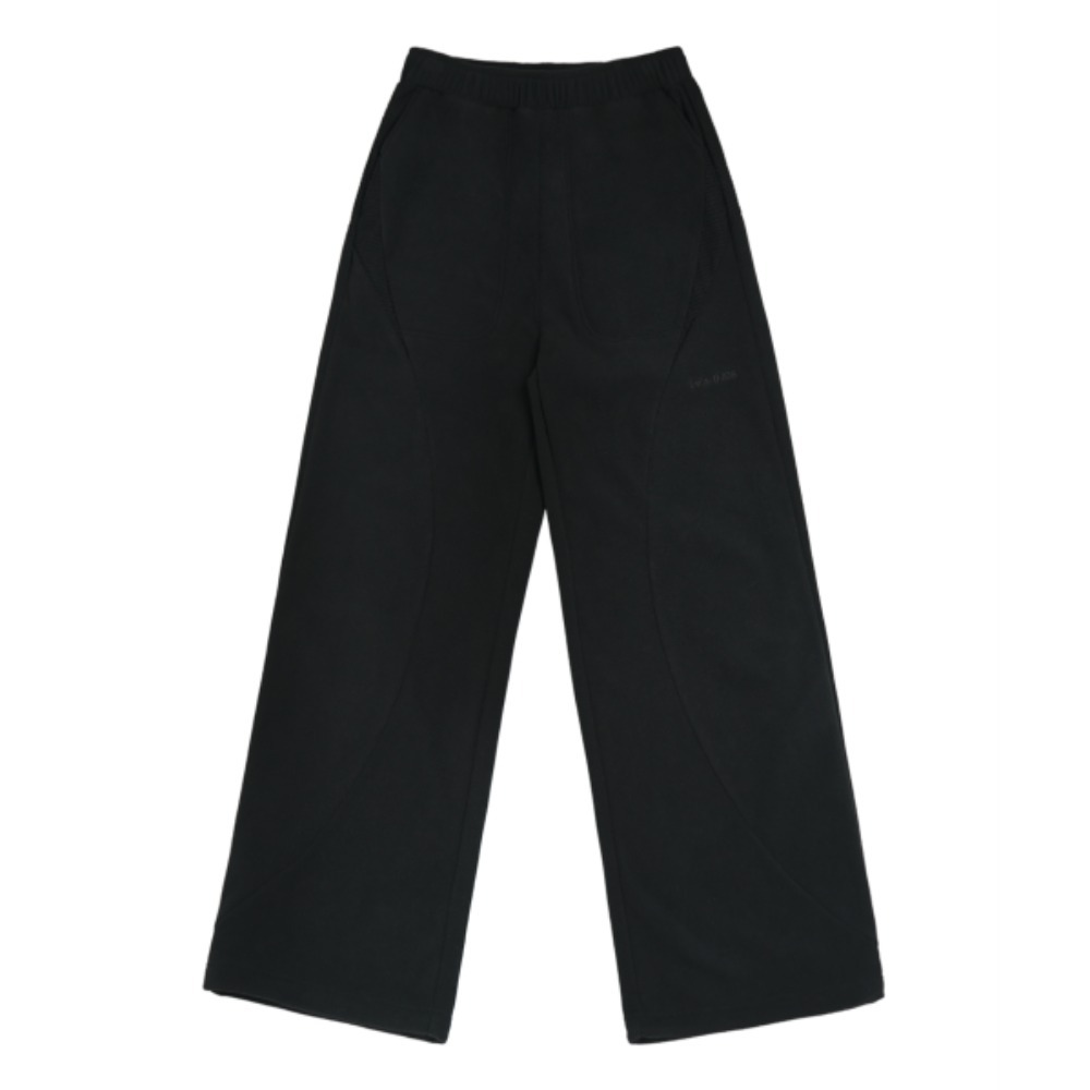 ◆ojos◆ ie Fluid Fleece Pants 01 Black 24MWi:e-PT01-BK