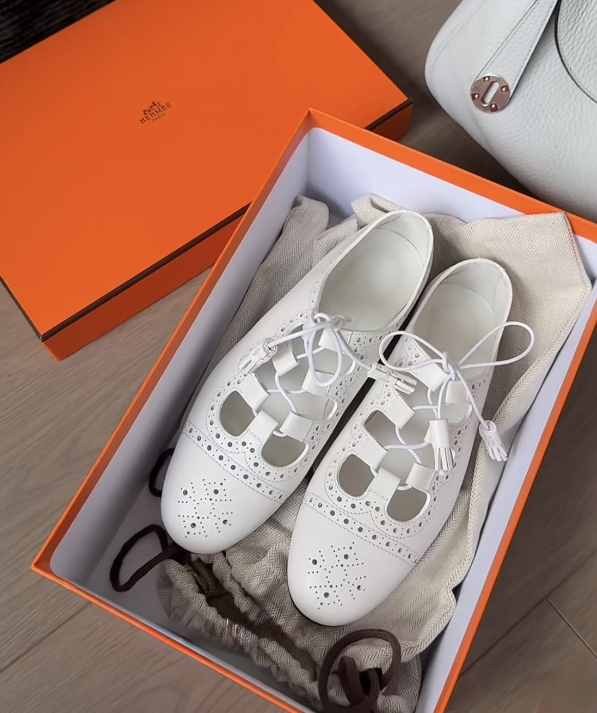 《素敵なデザイン★》HERMES Khea ダービーシューズ