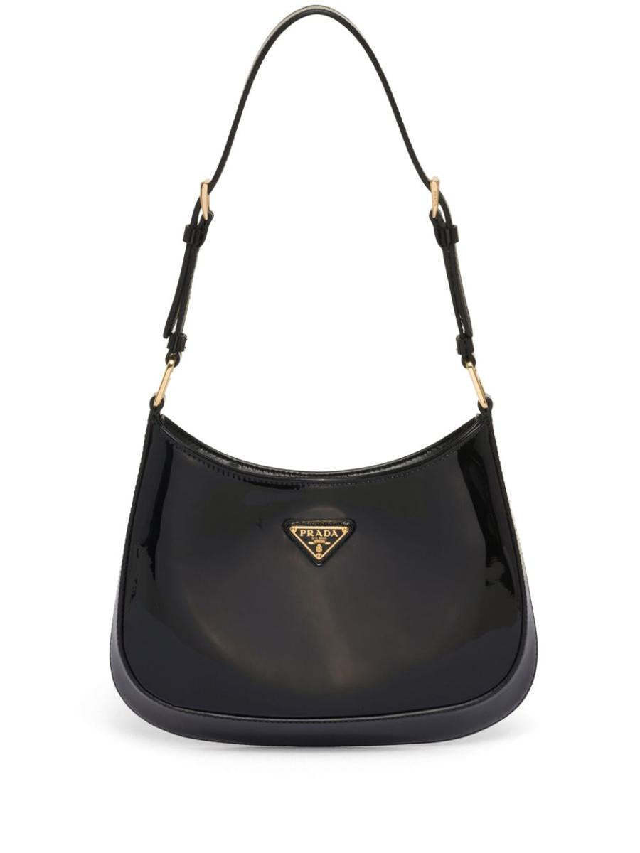 【関税＆送料込み】Prada Cleo Patent-Leather Shoulder Bag