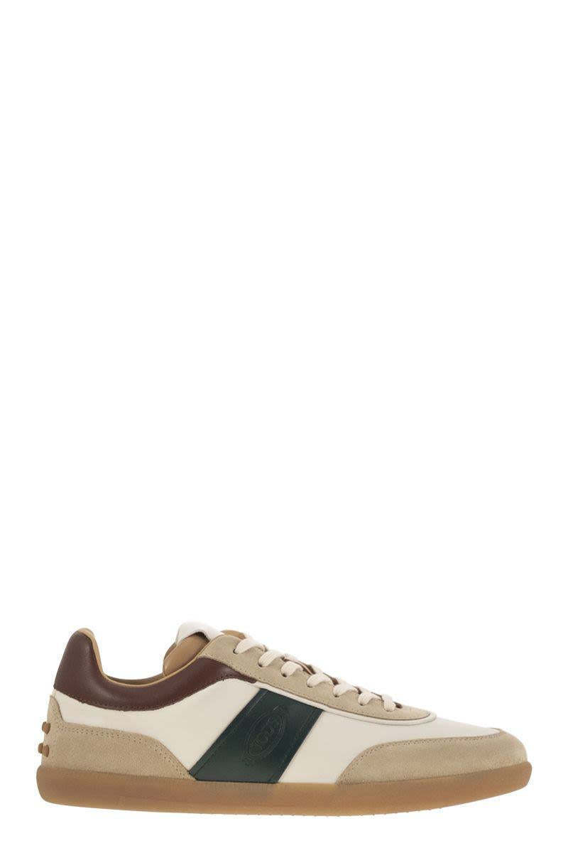 【関税＆送料込み】Tod'S Suede Leather Tabs Sneakers