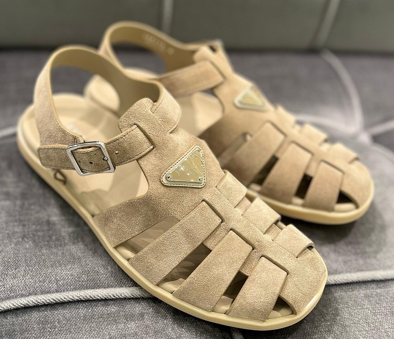 サンダル PRADA 2X3119_054_F0F24 SUEDE FISHERMAN SANDALS 2COLORS