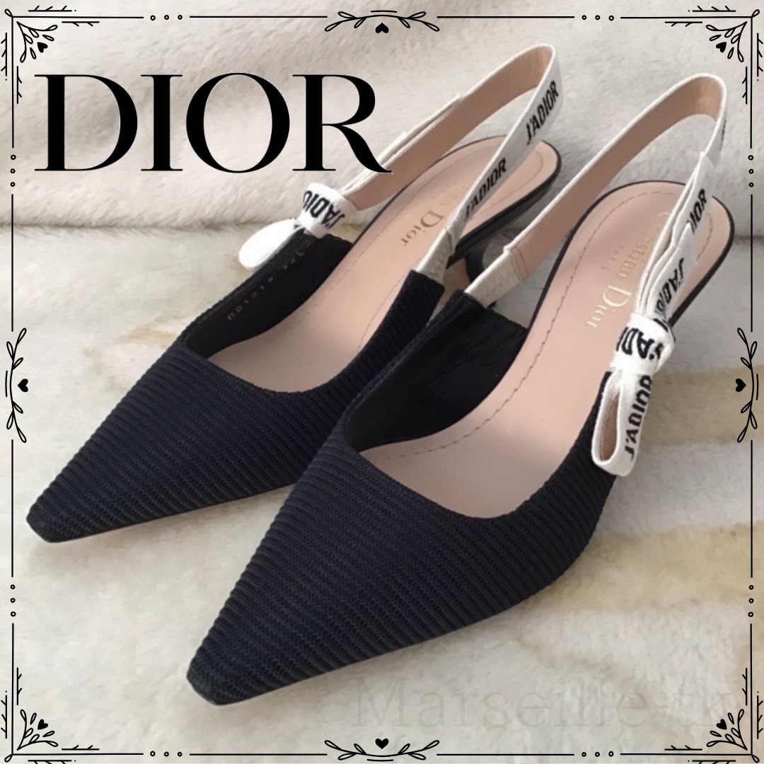人気 Dior J'Adior スリングバック パンプス ミュール KCC200TFL