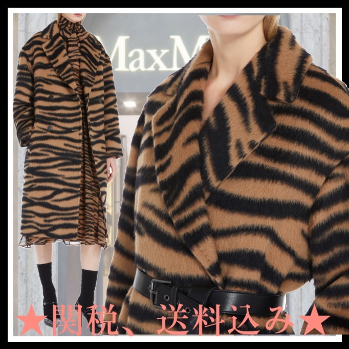アウトレット★Max Mara Studio★amore ウールアルパカコート