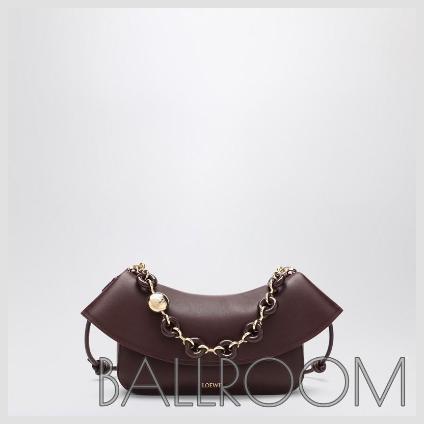 ショルダーバッグ・ポシェット LOEWE OLA MEDIUM BAG IN DARK BURGUNDY