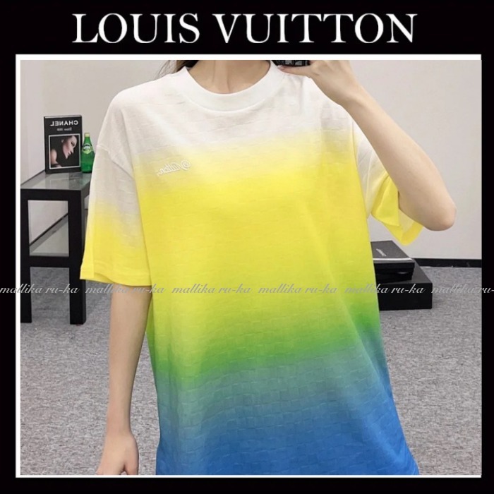 ダミエ柄☆【LOUIS VUITTON】グラデーションTシャツ