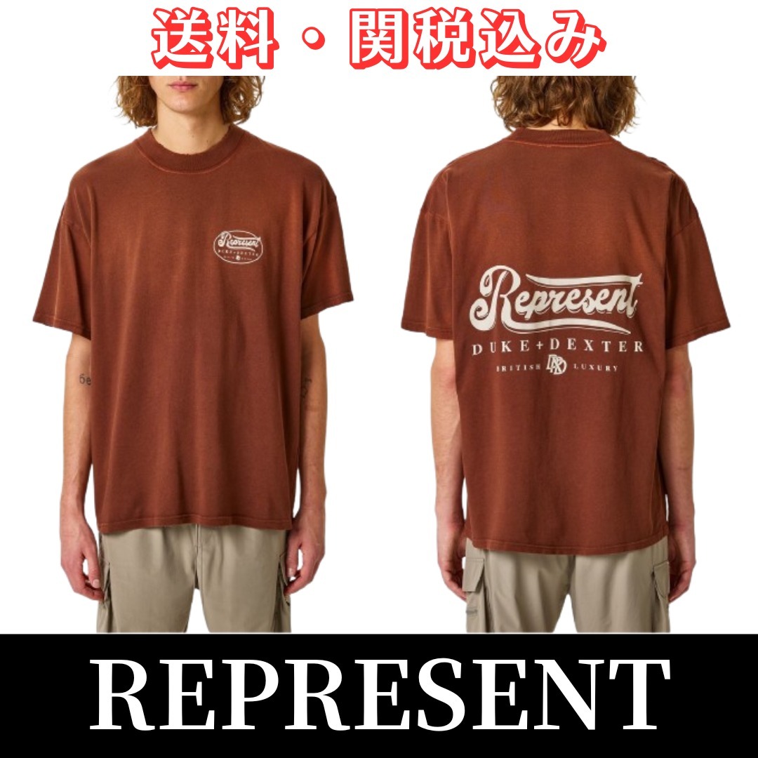 【REPRESENT】★X Duke + Dexter Distressed T-Shirt★
