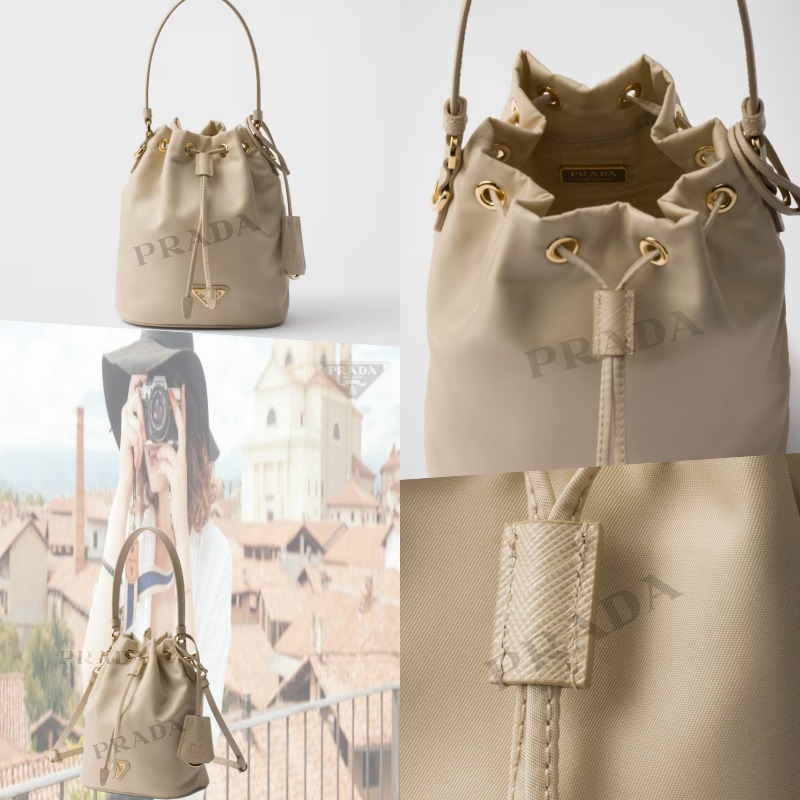 【PRADA】Re-Edition 1978 リナイロン ミニバッグ ベージュ