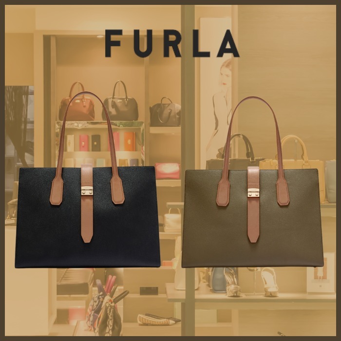 送関込み【FURLA】 Metro トートバッグL