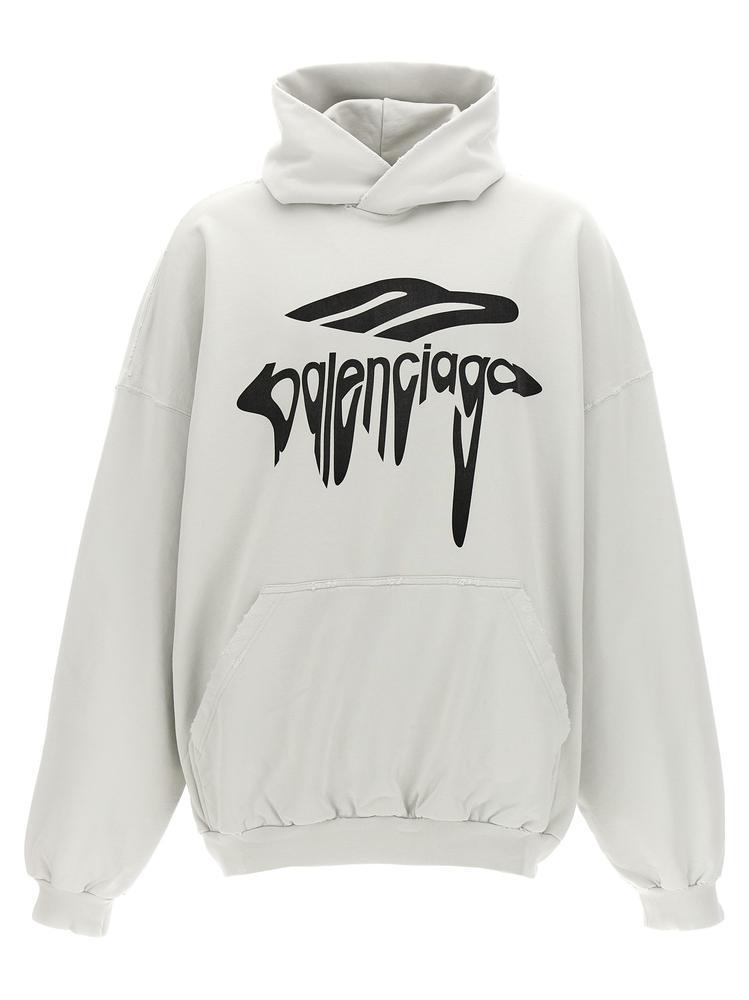 パーカー・フーディ balenciaga 3B LIQUEFIED' HOODIE