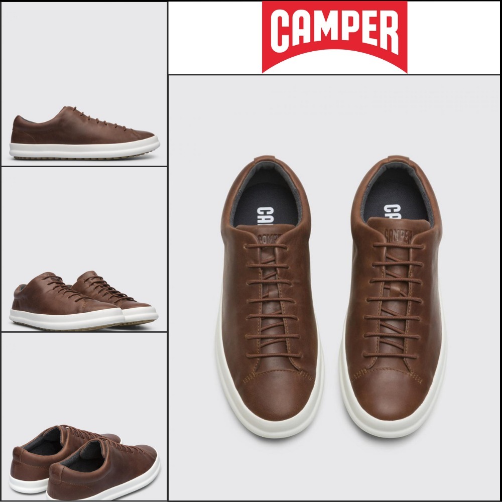【CAMPER】Camper Cow Leather Sneakers Chasis