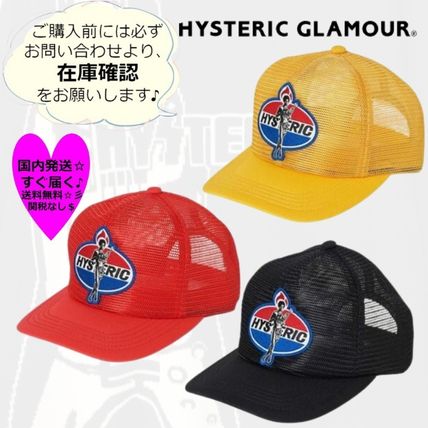 ヒステリックグラマー　キャップ VIXEN GIRL メッシュキャップ|HYSTERIC GLAMOUR MEN | HYSTERIC