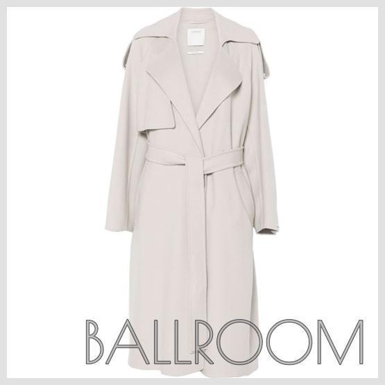 コート SPORTMAX WOOL BELTED COAT