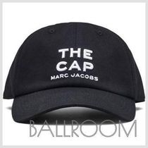 MARC JACOBS LOGO COTTON BASEBALL CAP