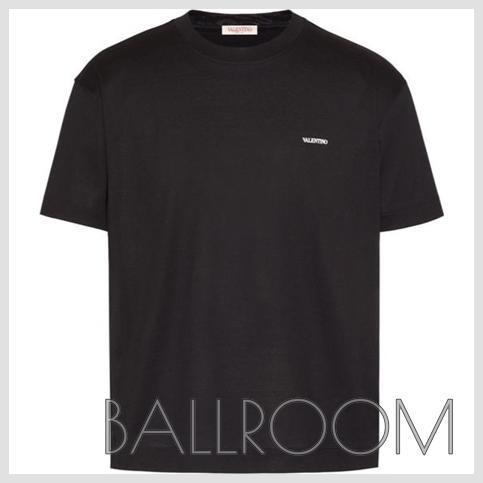 Tシャツ・カットソー VALENTINO LOGO COTTON T-SHIRT