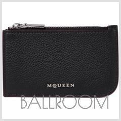 カードケース・名刺入れ ALEXANDER MCQUEEN SLING LEATHER CARD CASE