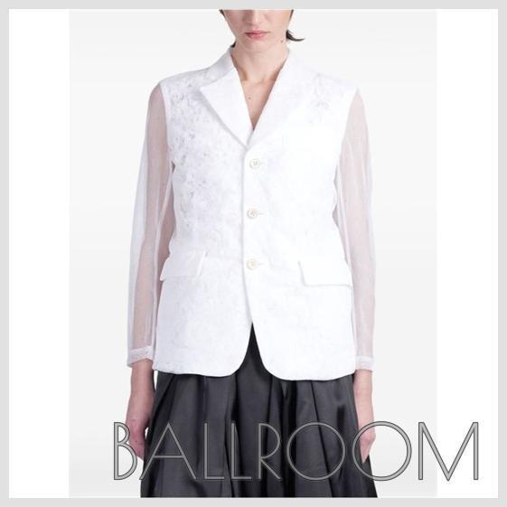 ジャケット COMME DES GARCONS SINGLE-BREASTED JACKET