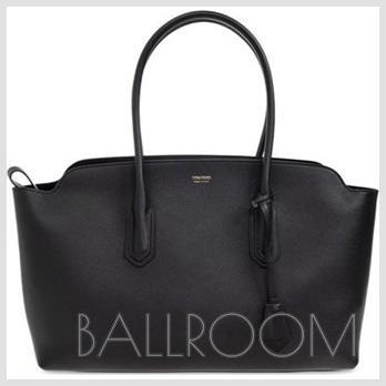 トートバッグ TOM FORD LARGE LEATHER SHOPPING BAG