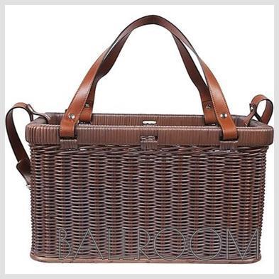 かごバッグ BRUNELLO CUCINELLI WICKER BASKET BAG