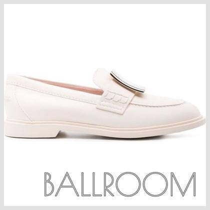 ローファー・オックスフォード ROGER VIVIER VIV RANGER LEATHER LOAFERS