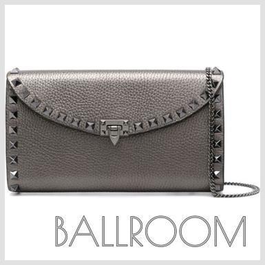 ショルダーバッグ・ポシェット VALENTINO GARAVANI LEATHER ROCKSTUD MINI BAG WITH STRAP