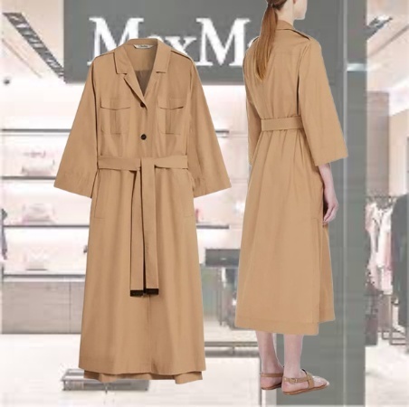 ★'S Max Mara★アウトレット★トレンチスタイルシャツドレス♪