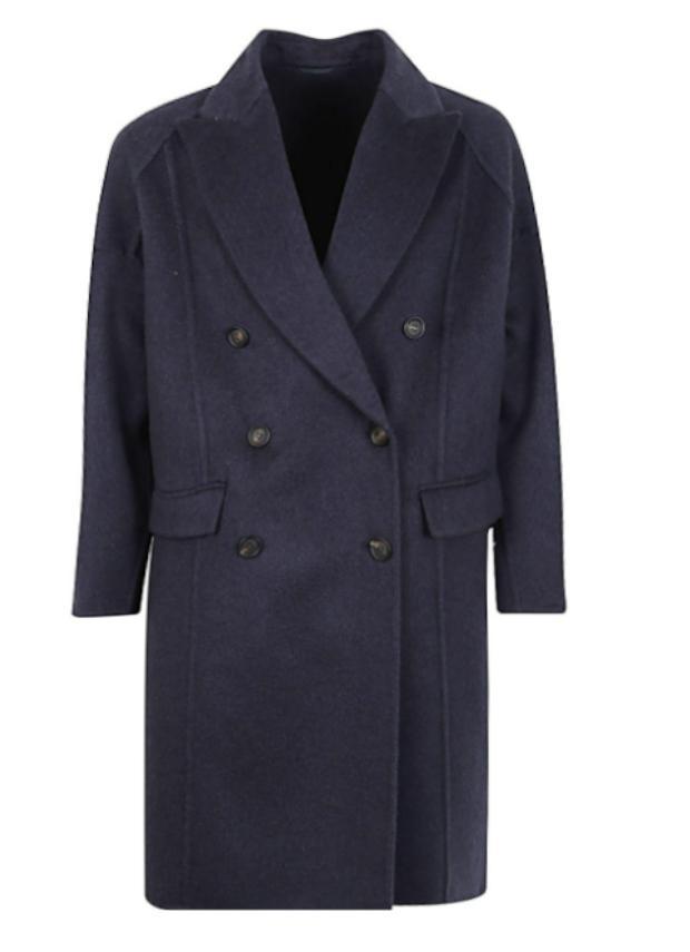 【関税&送料込】Brunello Cucinelli Cappotto Doppiopetto In C