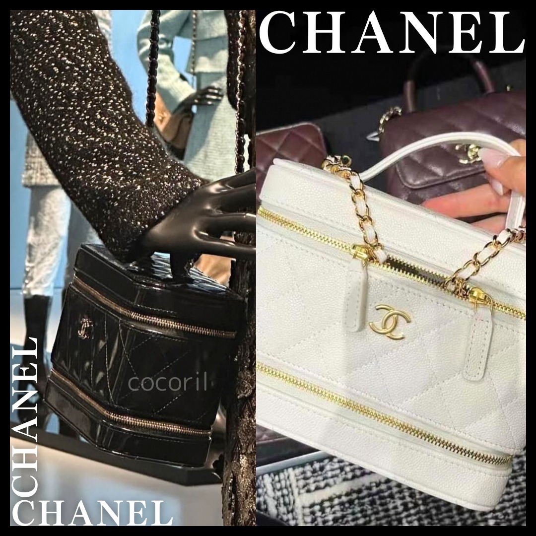 25A【レディの憧れアイテム】◆CHANEL◆ロングヴァニティバッグ