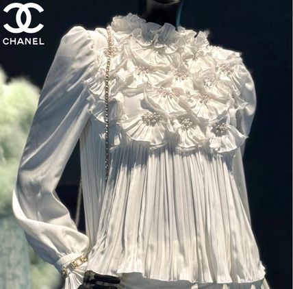 フリル CHANEL(シャネル) ブラウス・シャツ(レディース) - 海外