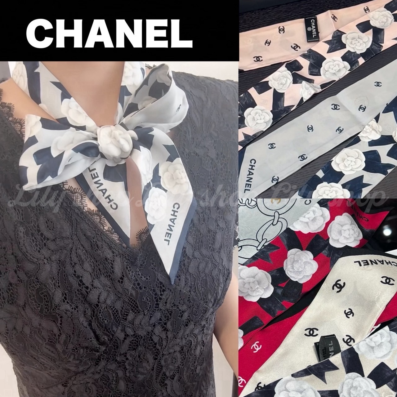 巻くだけで視線集中【CHANEL】ヘアバンド