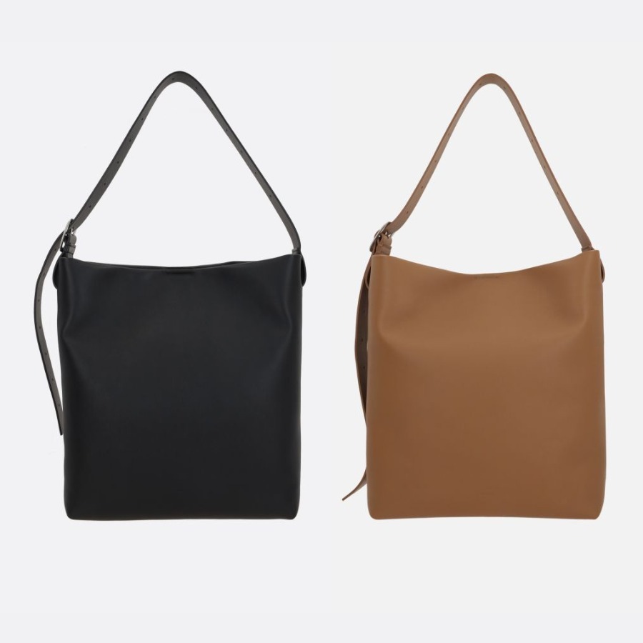 関税負担なし JIL SANDER スクエアベルトミディアム Hoboバッグ