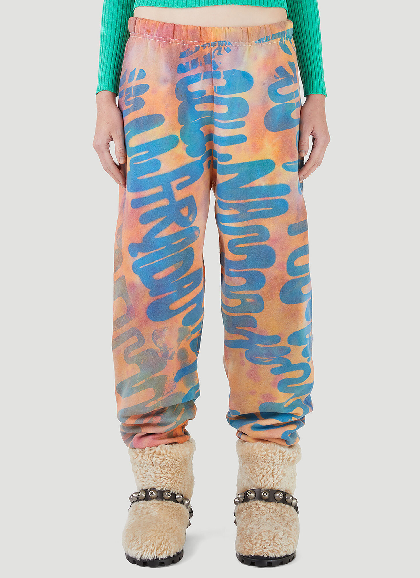 パンツ Logo-Print Track Pants
